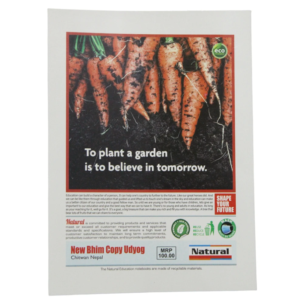 Product photo of Natural / Note Book - MRP 100