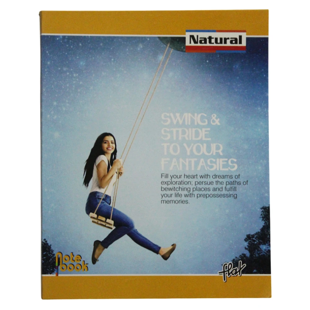 Product photo of Natural / Flat Notebook - MRP 100