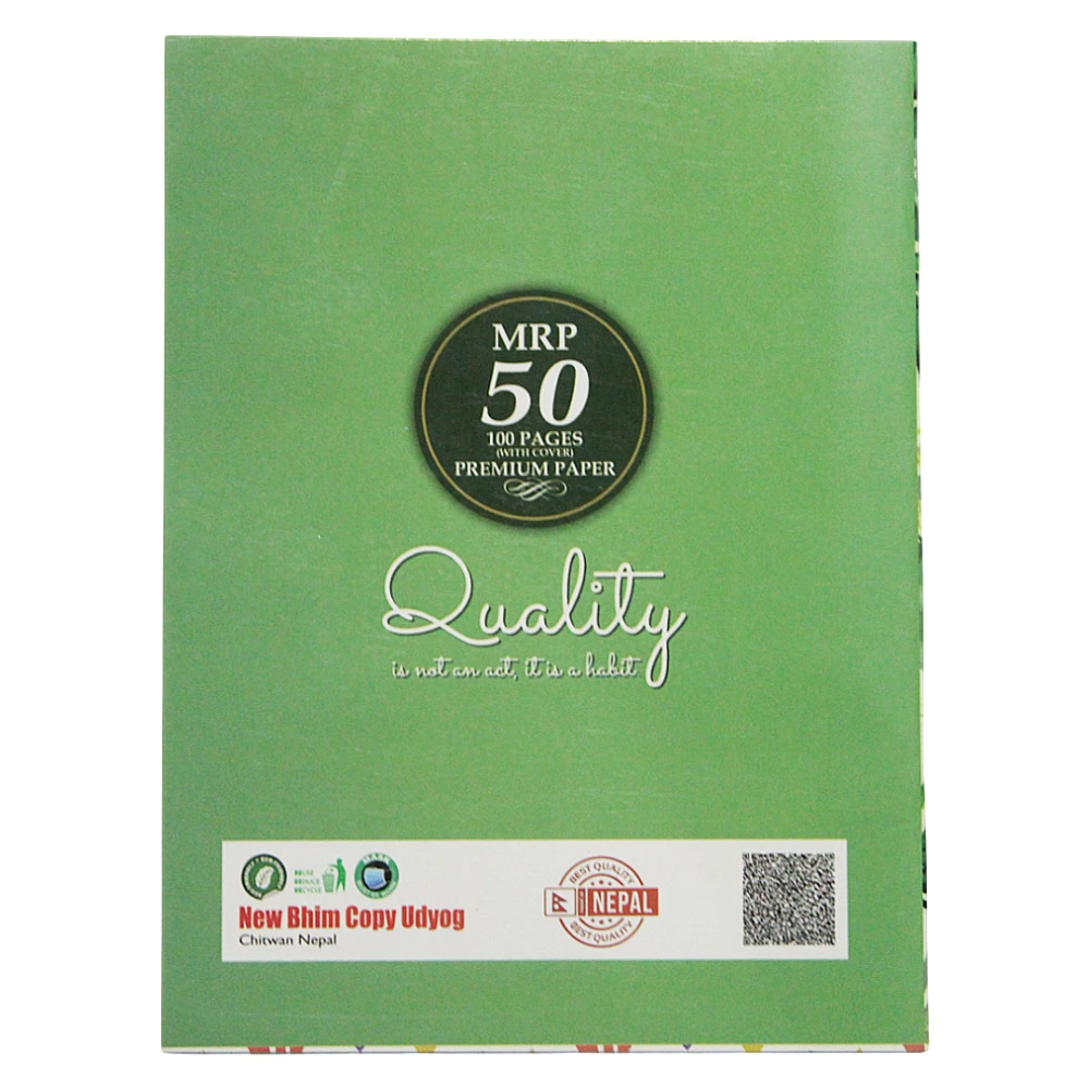 Product photo of Natural Note Copy MRP 50 - (Buy 3 get 1 free)