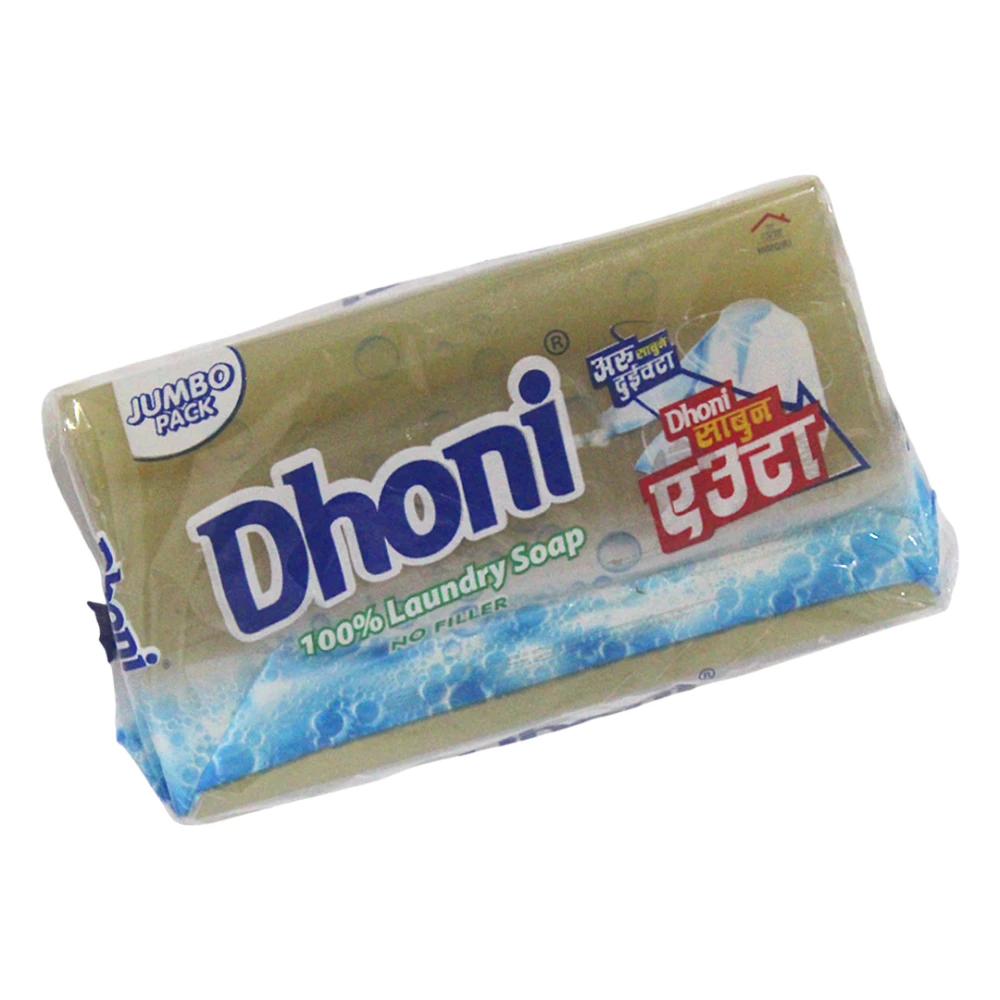 Product photo of Dhoni Combo Pack ( Laundry  Soap 200gm, Powder 700gm, Herbal Dishwash 150gm ) - 18pcs