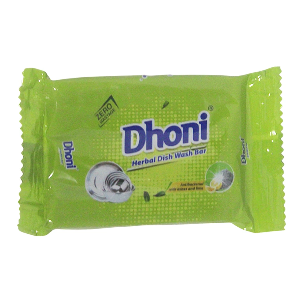Product photo of Dhoni Combo Pack ( Laundry Soap, Powder, Herbal Dishwash, Aura Body Soap ) - 24pcs