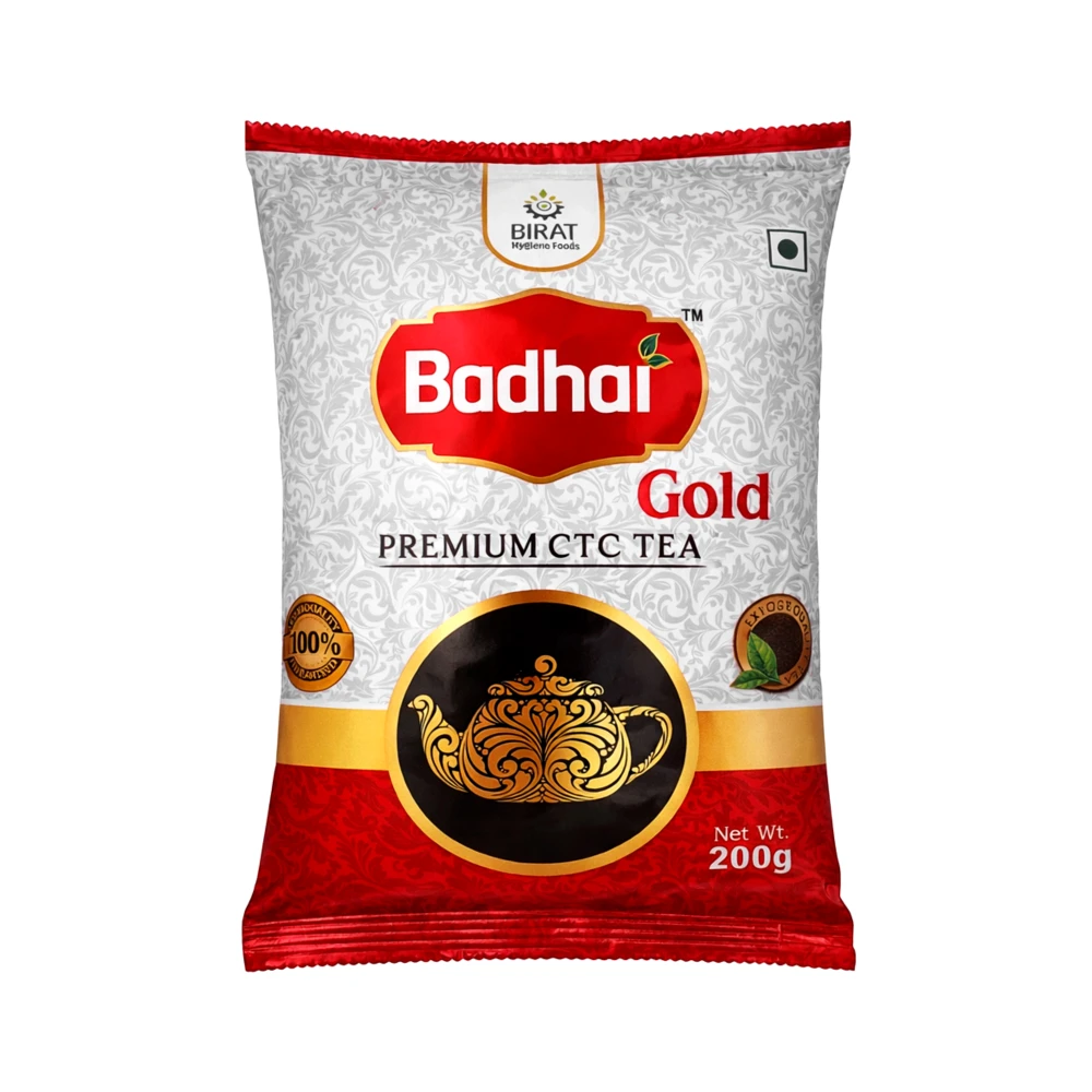 Product photo of Badhai Gold Premium CTC Tea – 200gm