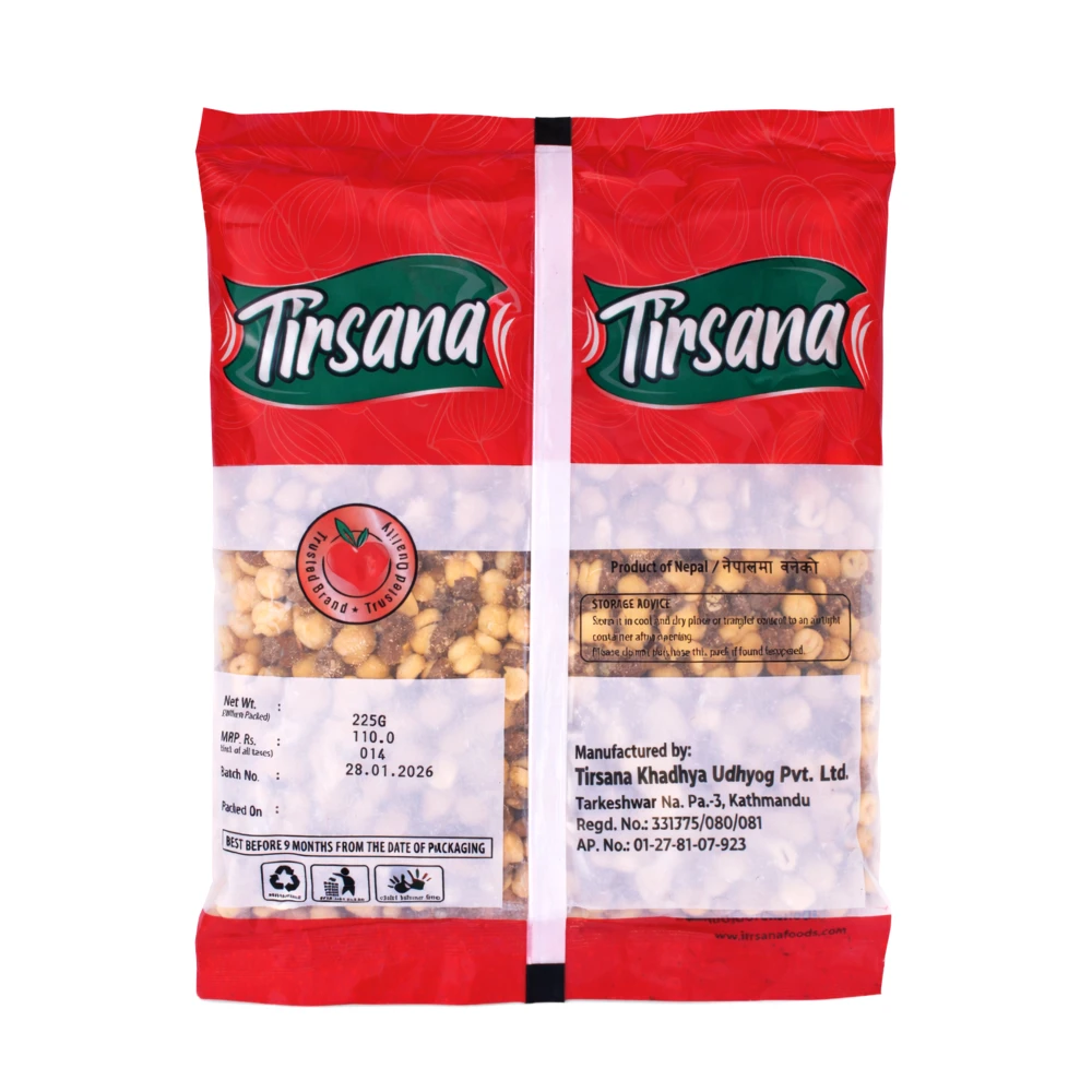 Product photo of Roasted Chana (भुटेको चना) - 225gm x 50pcs ( 5 Bora )