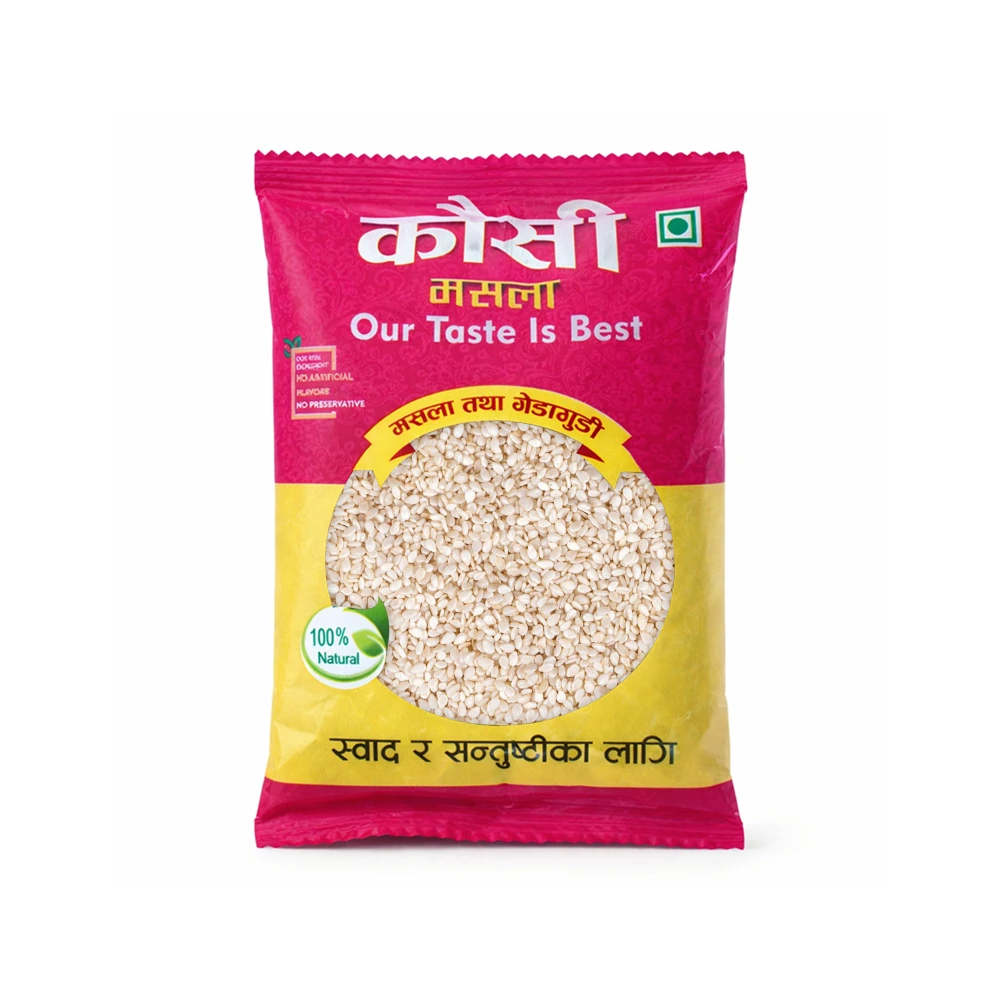 Product photo of Kausi White Til 25g - ( 20pcs Pack )
