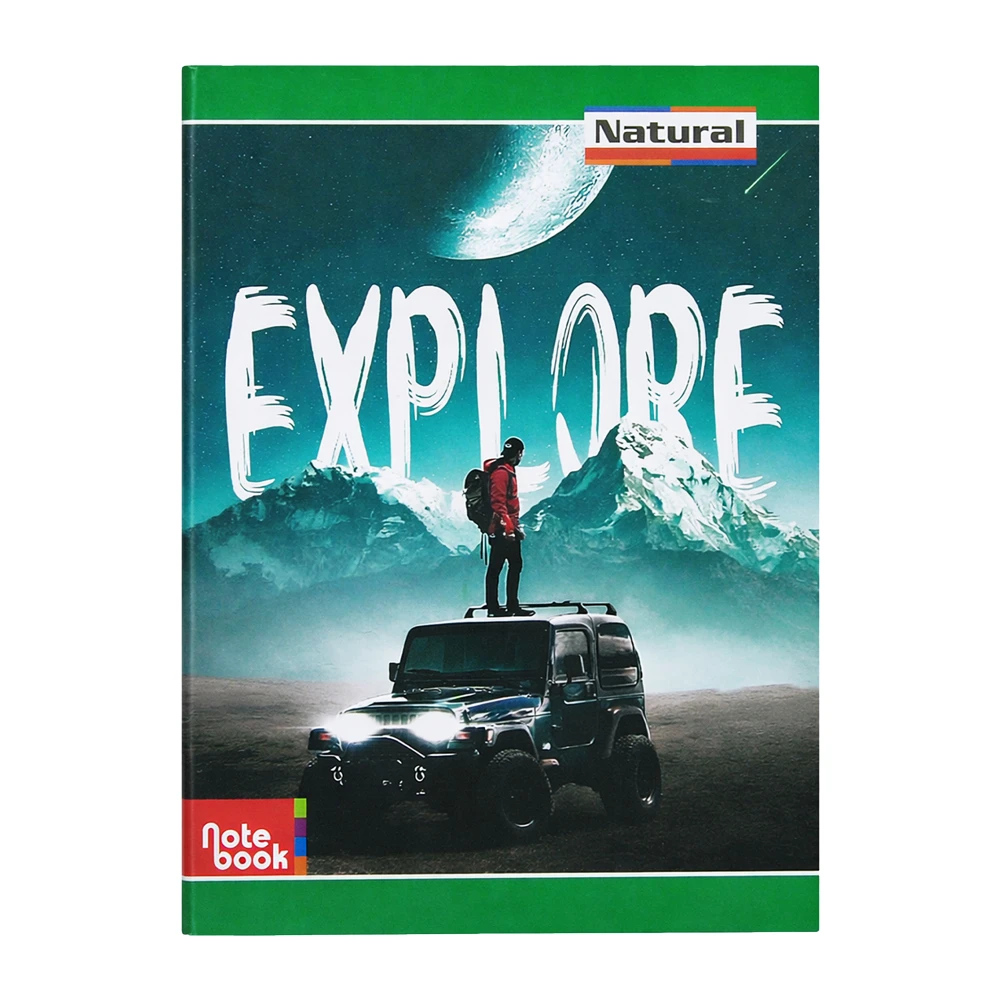 Product photo of Natural Explore / English Notebook - MRP 60