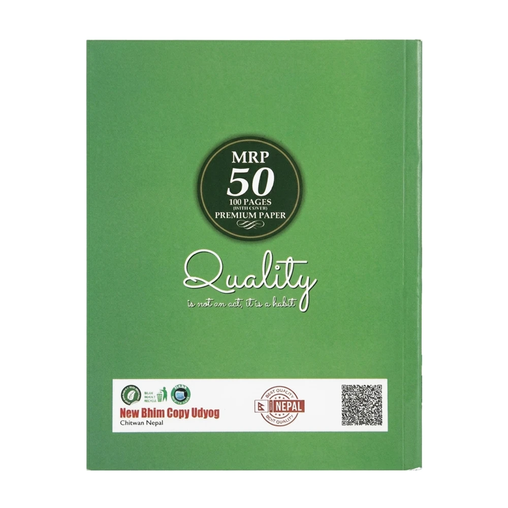 Product photo of Natural Note Copy MRP 50 - (Buy 3 get 1 free)