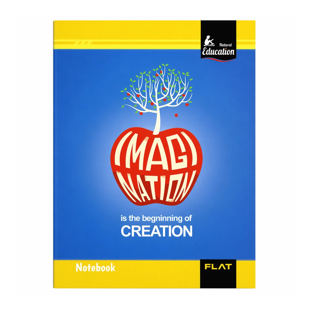 Product photo of Flat Notebook / Natural Education MRP: 80 (Buy 3 get 1 free)